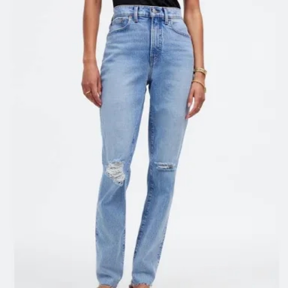 Madewell high-rise Slim Boy Jean 31 petite